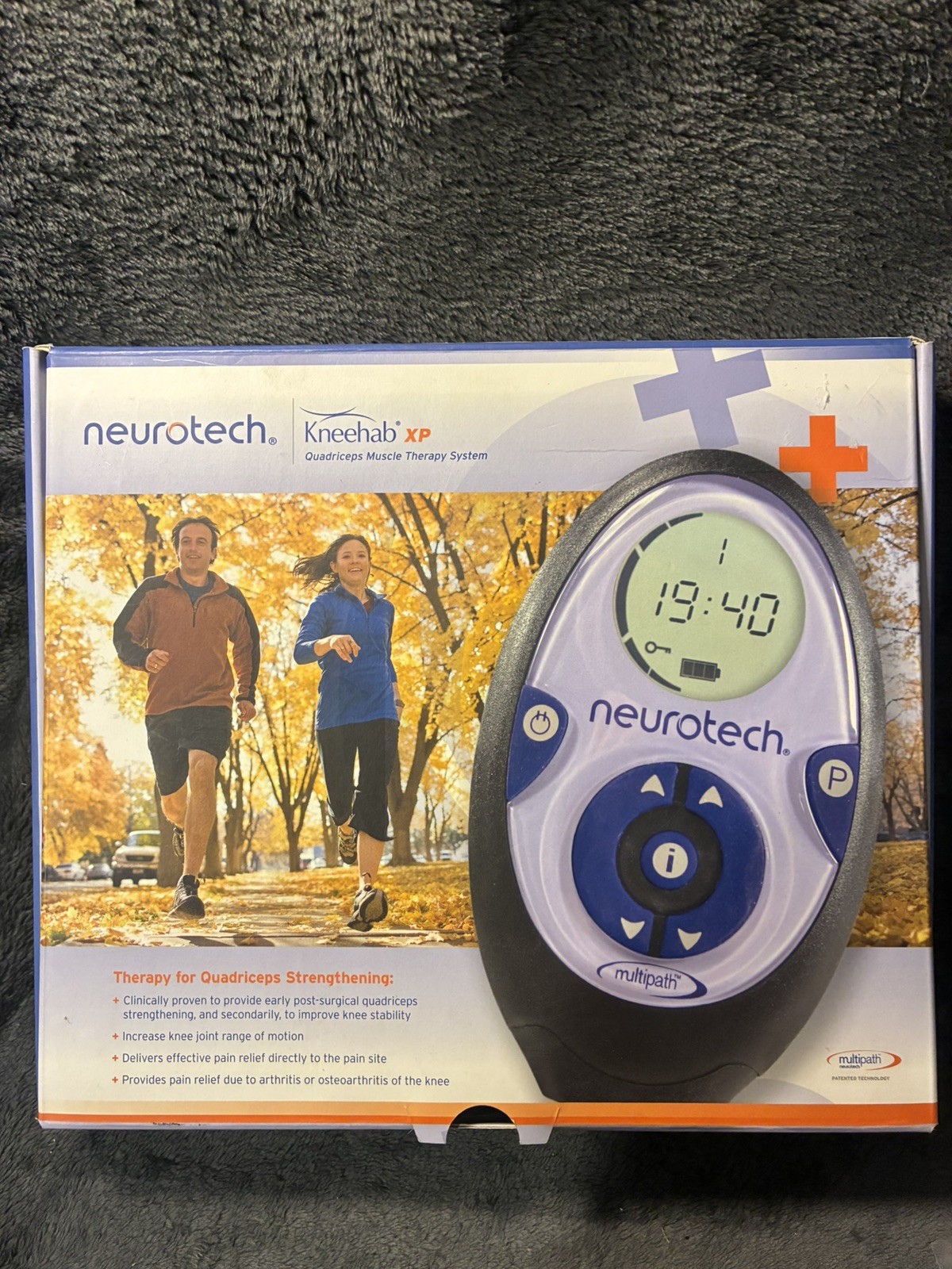 Neurotech Kneehab XP Quadricep Muscle Therapy System Left Leg + Controller