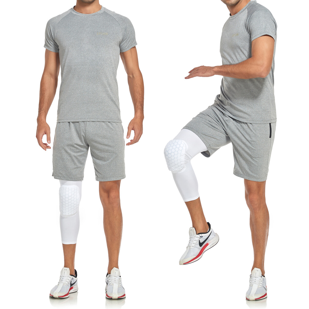Basketball Knee Pads Compression Leg Sleeve Crashproof Protective Gear Men Women