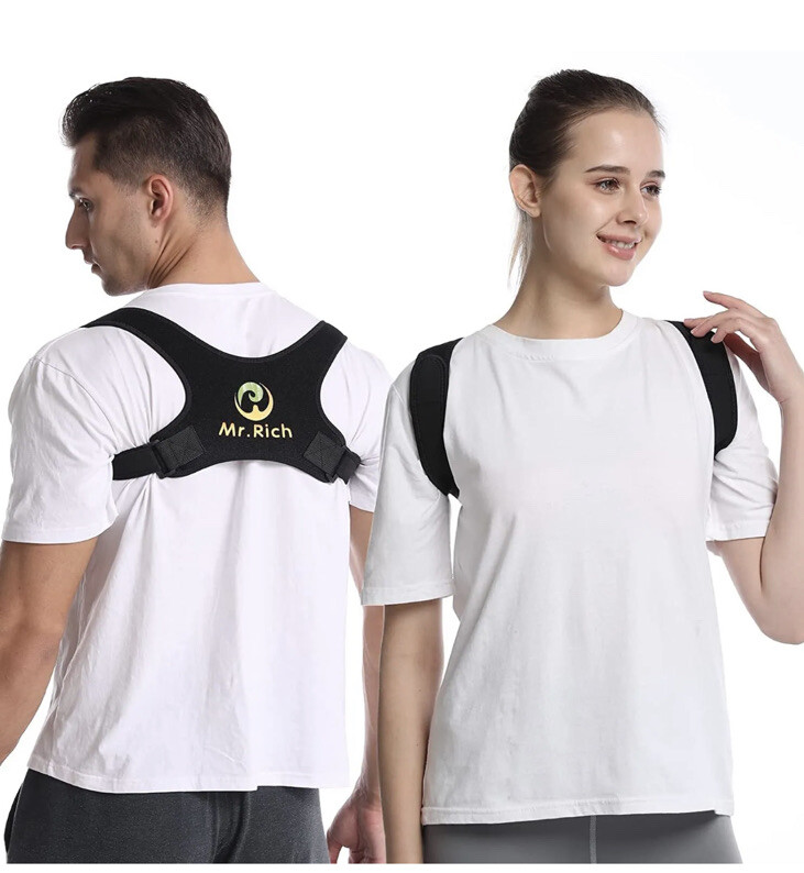 Mr.Rich Mr Rich Posture Corrector for Men and Women Back Brace Unique Anti slip