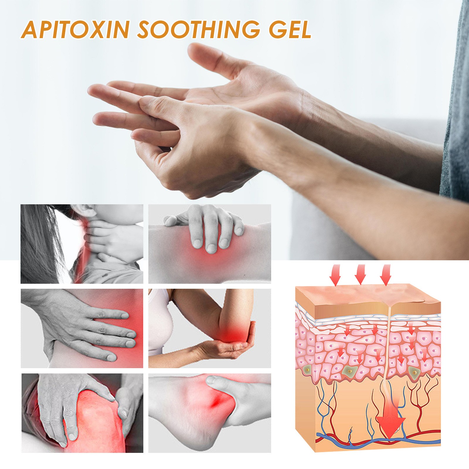 Joint Repair Gel Relieve Wrist Knee Lumbar Spine Shoulder Neck