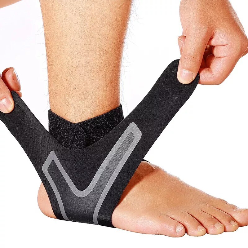 Ankle Brace Support Compression Sleeve Pain Relief Plantar Fasciitis Foot Wraps