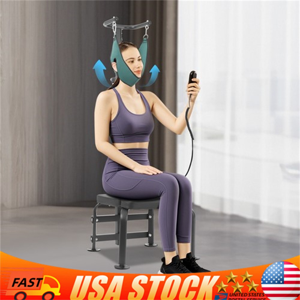 Neck Stretching Training Equipment, Electric Stretcher Cervical Traction Device