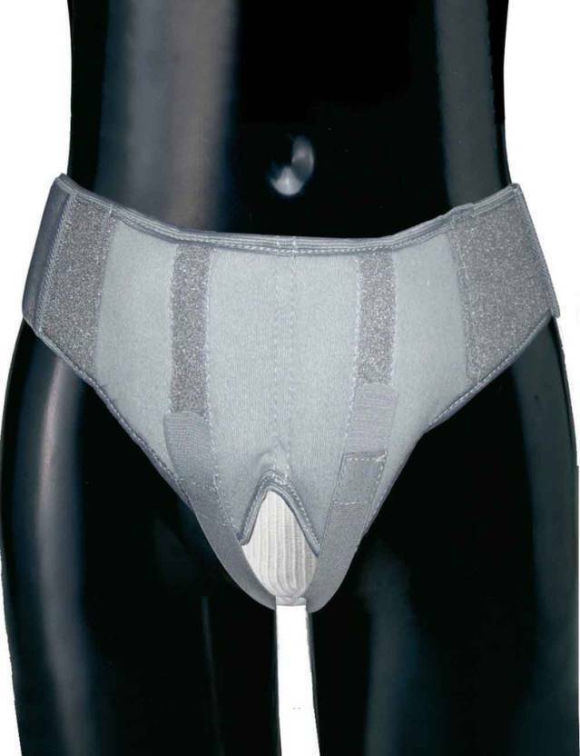 Hernia Support Belt Double Truss Brace Pad Elastic Adjustable