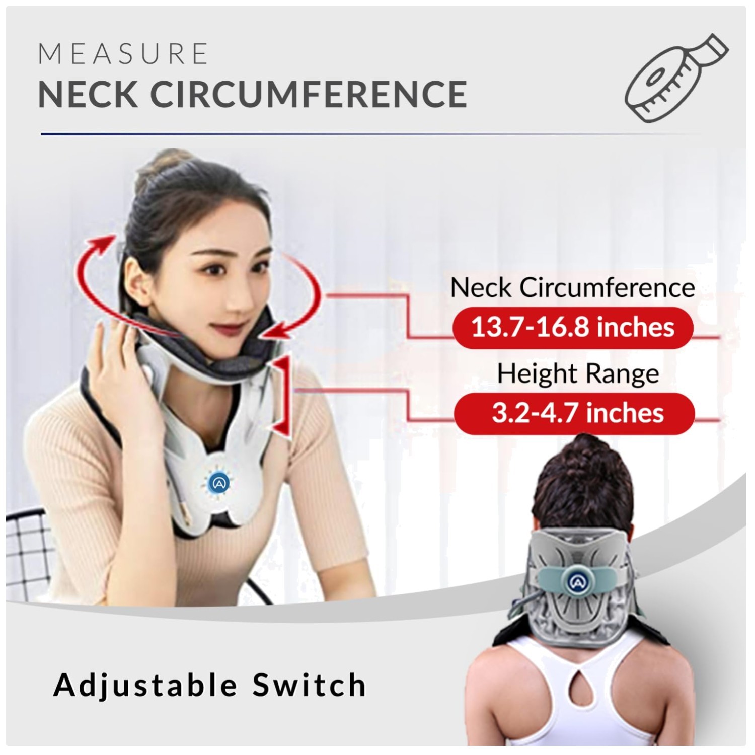 Air Collar Cervical Traction – Neck & Shoulder Pain Relief