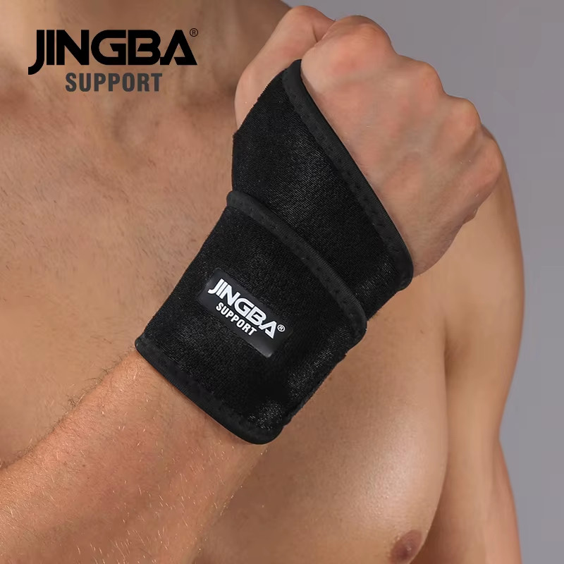 JINGBA SUPPORT 1 PCS Adjustable Bandage Weightlifting Sport Wristband Support Ha
