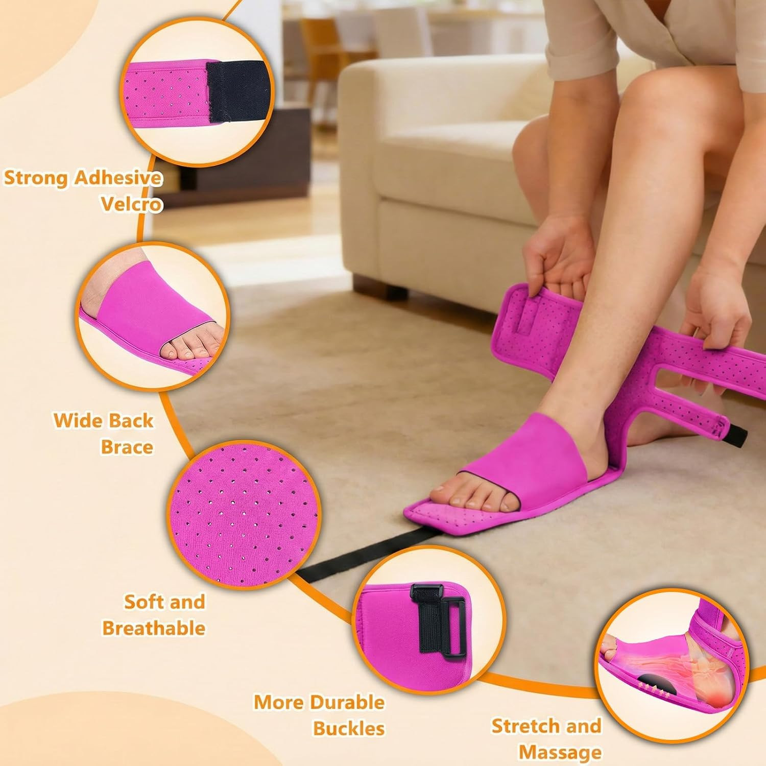 Plantar Fasciitis Night Splint, Night Splint for Plantar Fasciitis Women & Men,