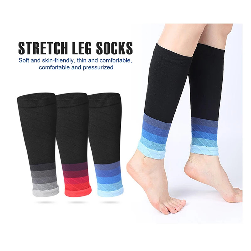 1pcs Calf Compression Sleeves Running Leg Compression Sleeve 20-30mmHg Compressi