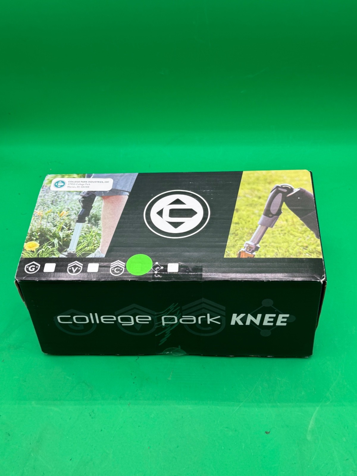 Collegepark college park capital hydraulic prosthetic knee. New