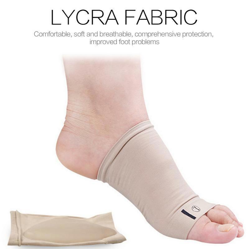 Foot Arch Support Flat Feet Fallen Arch Plantar Fasciitis Insole Heel Pain Help