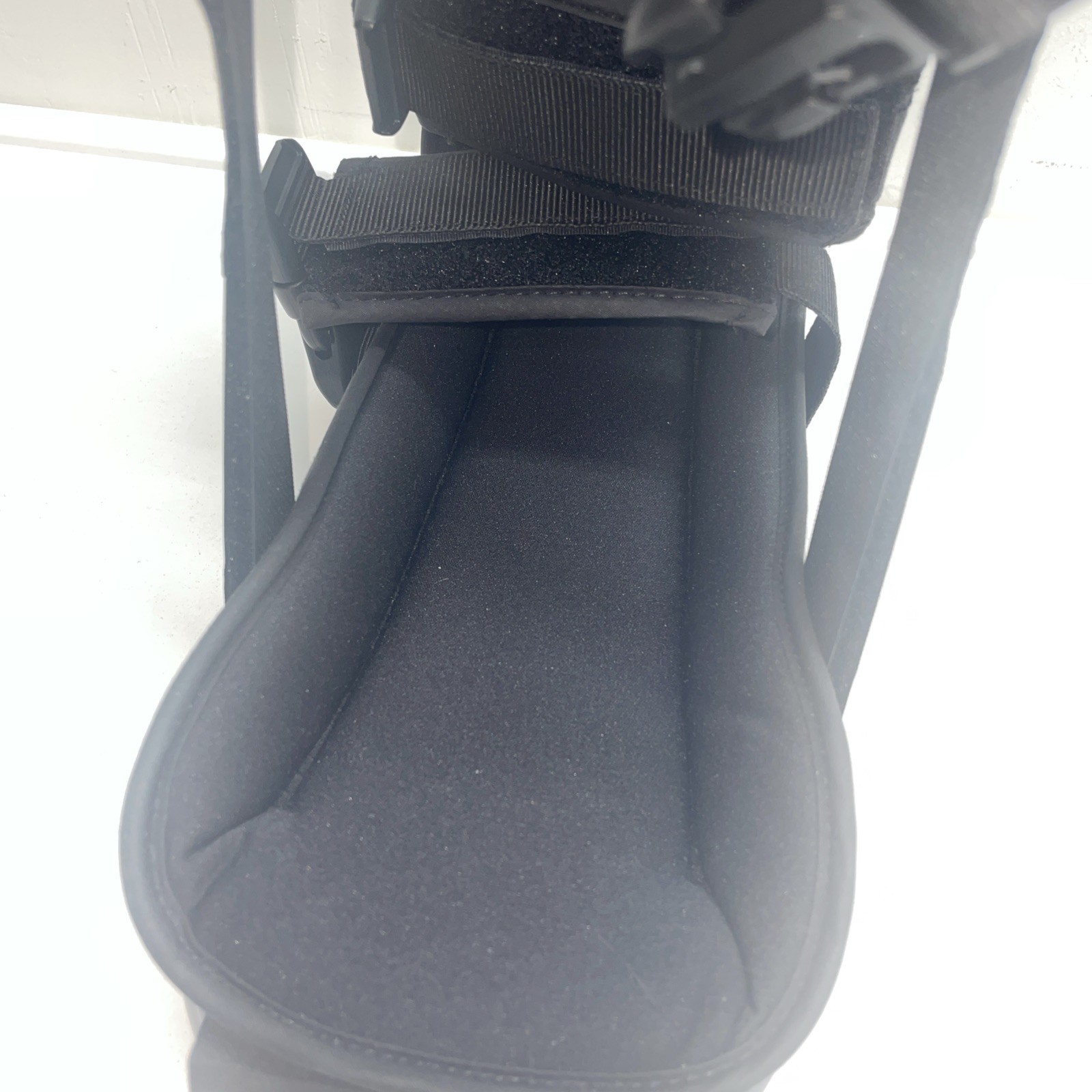 United Ortho Plantar Fasciitis Adjustable Night Splint large ￼Black Padded A/26