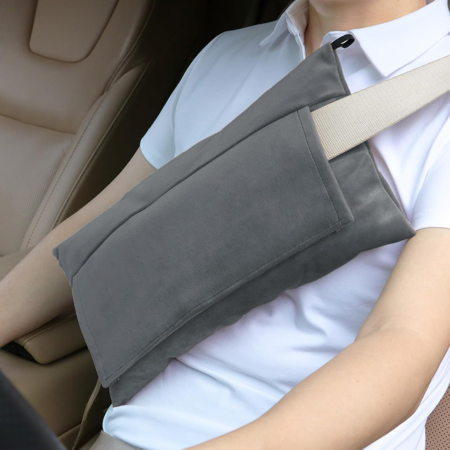 Post Surgery Seatbelt Pillow for Pregnancy Mastectomy Hysterectomy Recovery | So