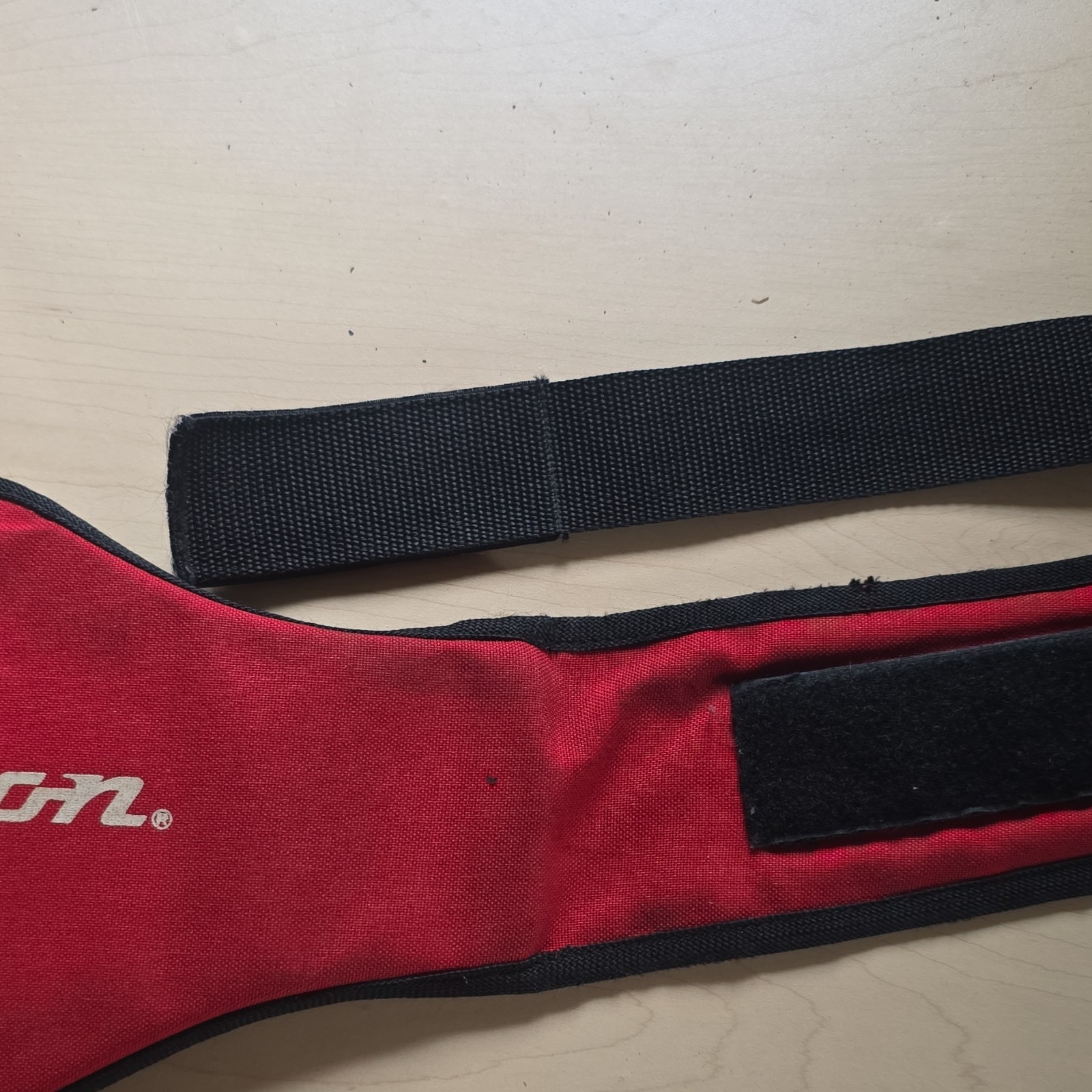 Snap-on BACK JACK Comfort Back Support Belt Adjustable Red/Black