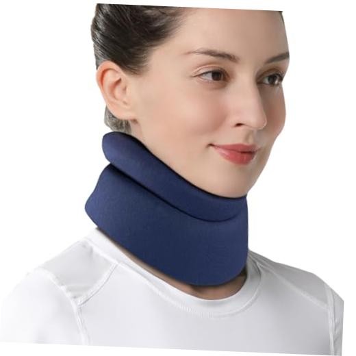 Neck Brace for Neck Pain and Support – Medium (Pack of 1) Comfort Version-Blue