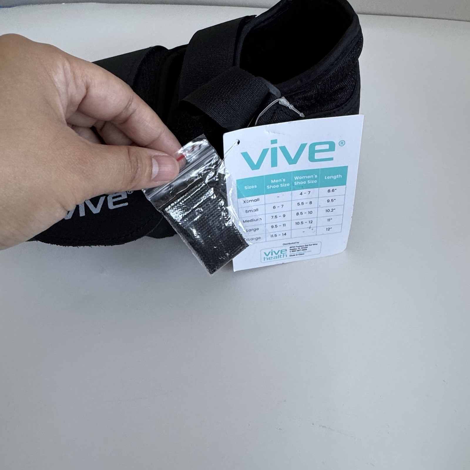 Vive Offloading Post-Op Shoe – Forefront Wedge Boot Left Only Size Small