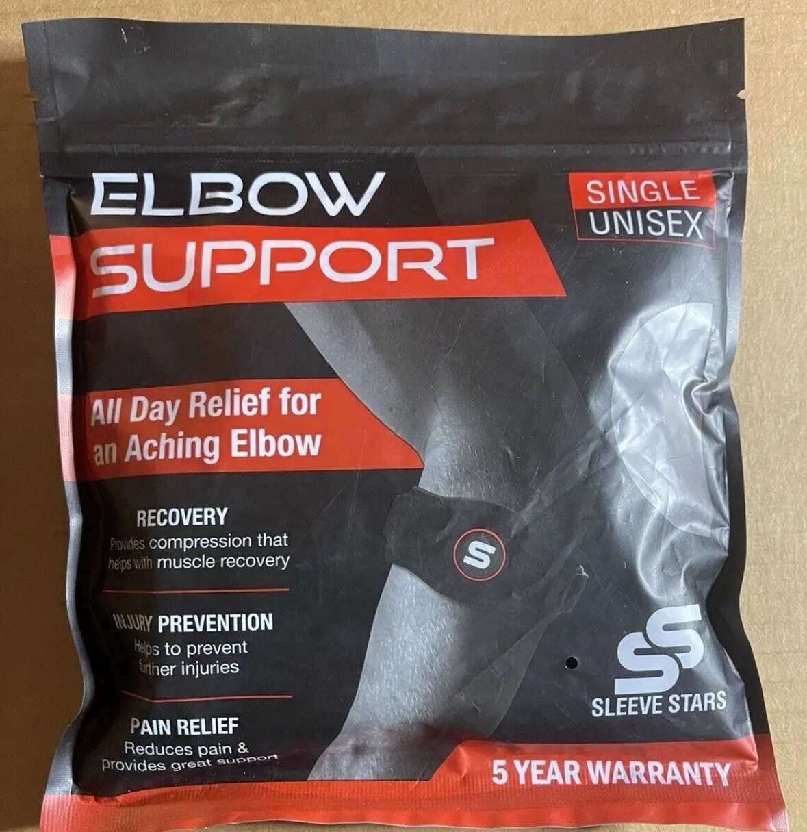 Sleeve Stars Elbow Support Brace for Men & Women