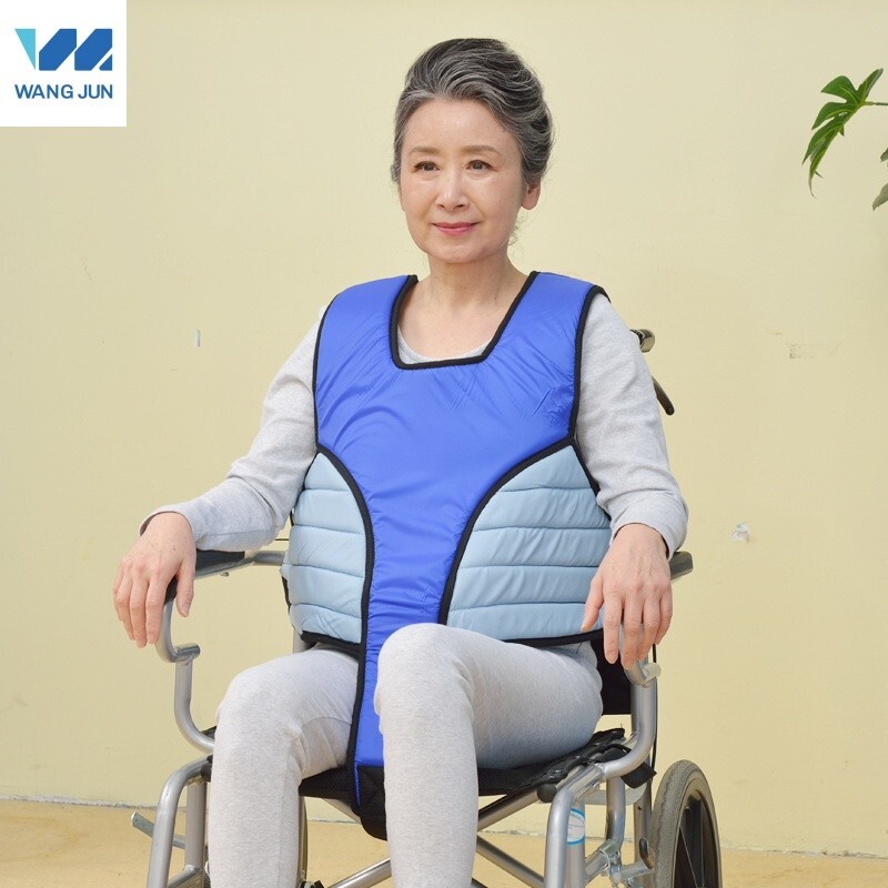 Wheelchair Seat Belt Medical Restraints Strap Patient Cares Shoulder Harness
