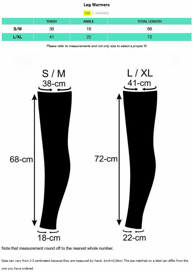 Leg Warmers UV Sun Protection Lycra Compression Breathable Stretchy Knee Sleeves