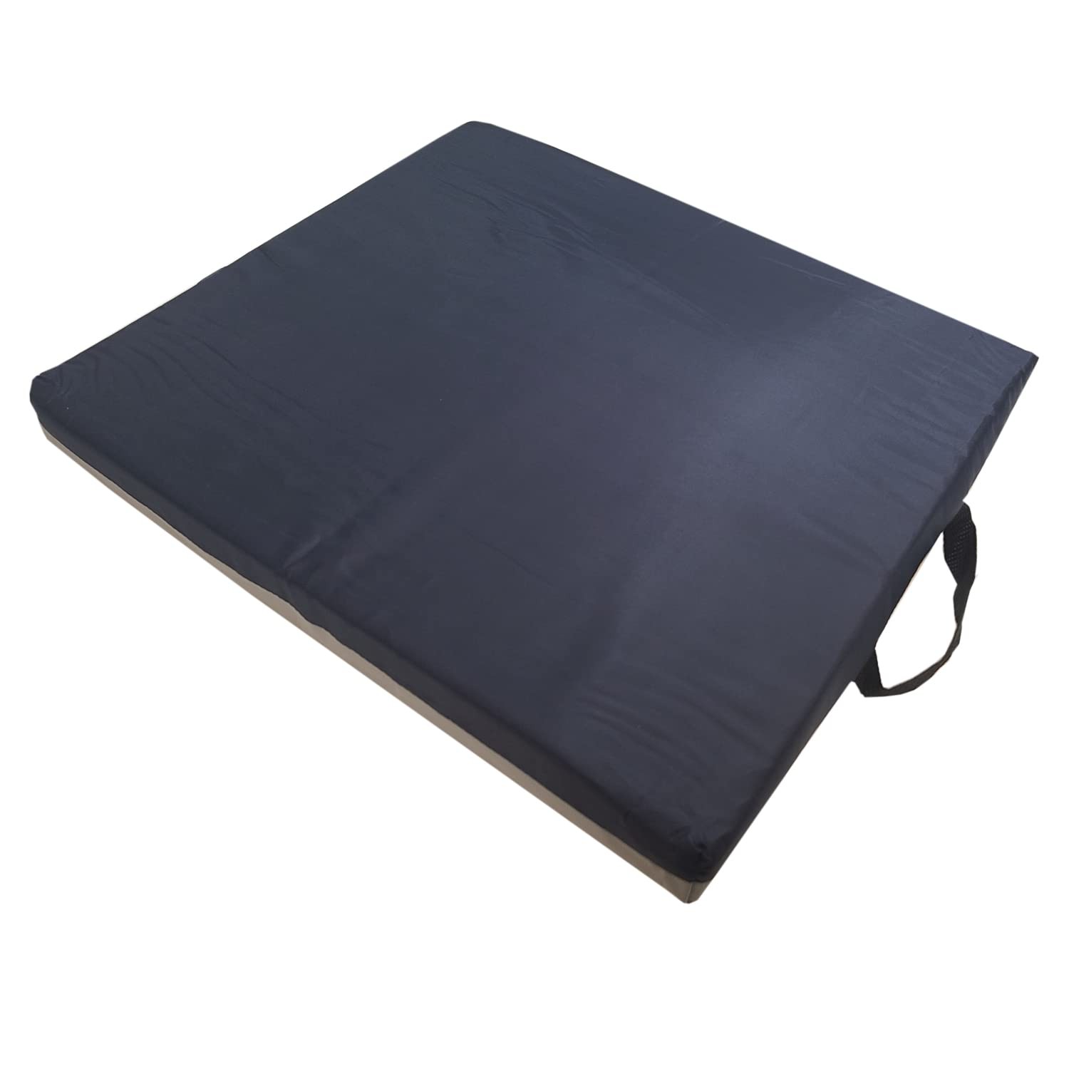 Meridian Gel Wheelchair Cushion with Water Resistant Cover, 16″ x 18″ x Blue