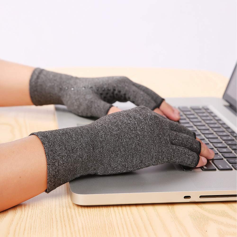 Compression Arthritis Gloves Fingerless Compression Gloves for Arthritis