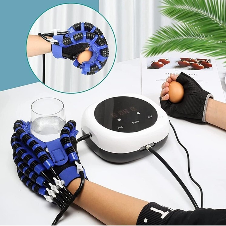 Hand Function Rehabilitation Training Device (Left hand) XL Glove VOICE PROMPTED