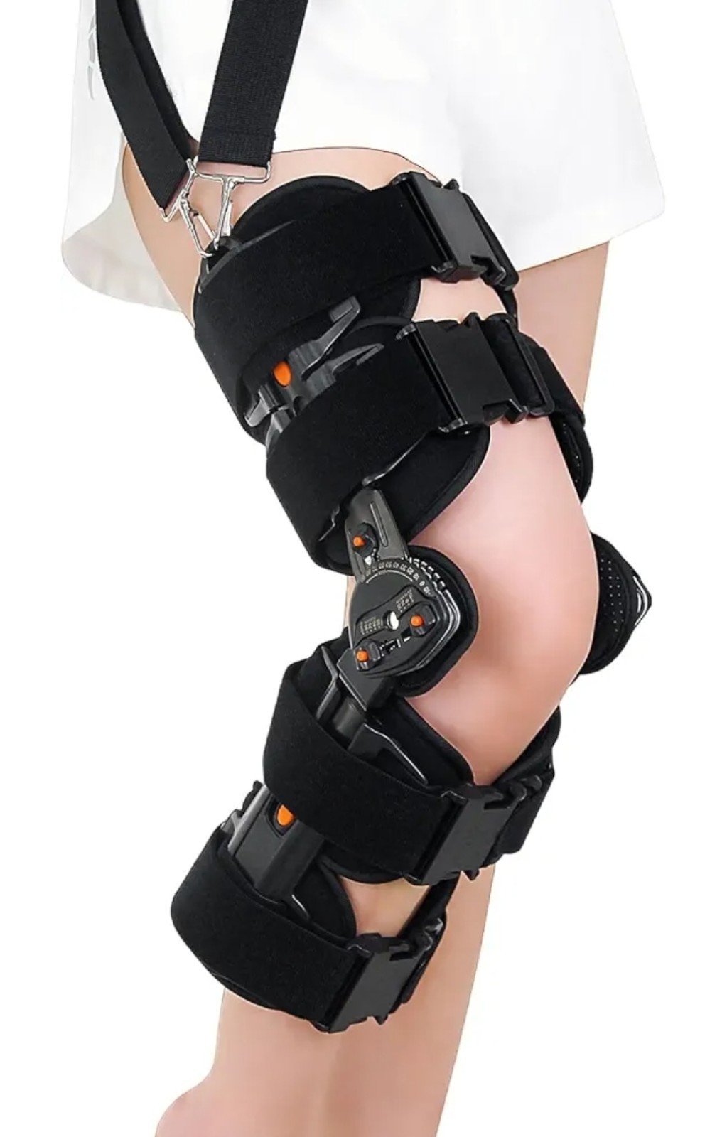 Hinged ROM Knee Brace,Unloader Knee Brace,Knee Immobilizer Brace,ACL, MCL and…