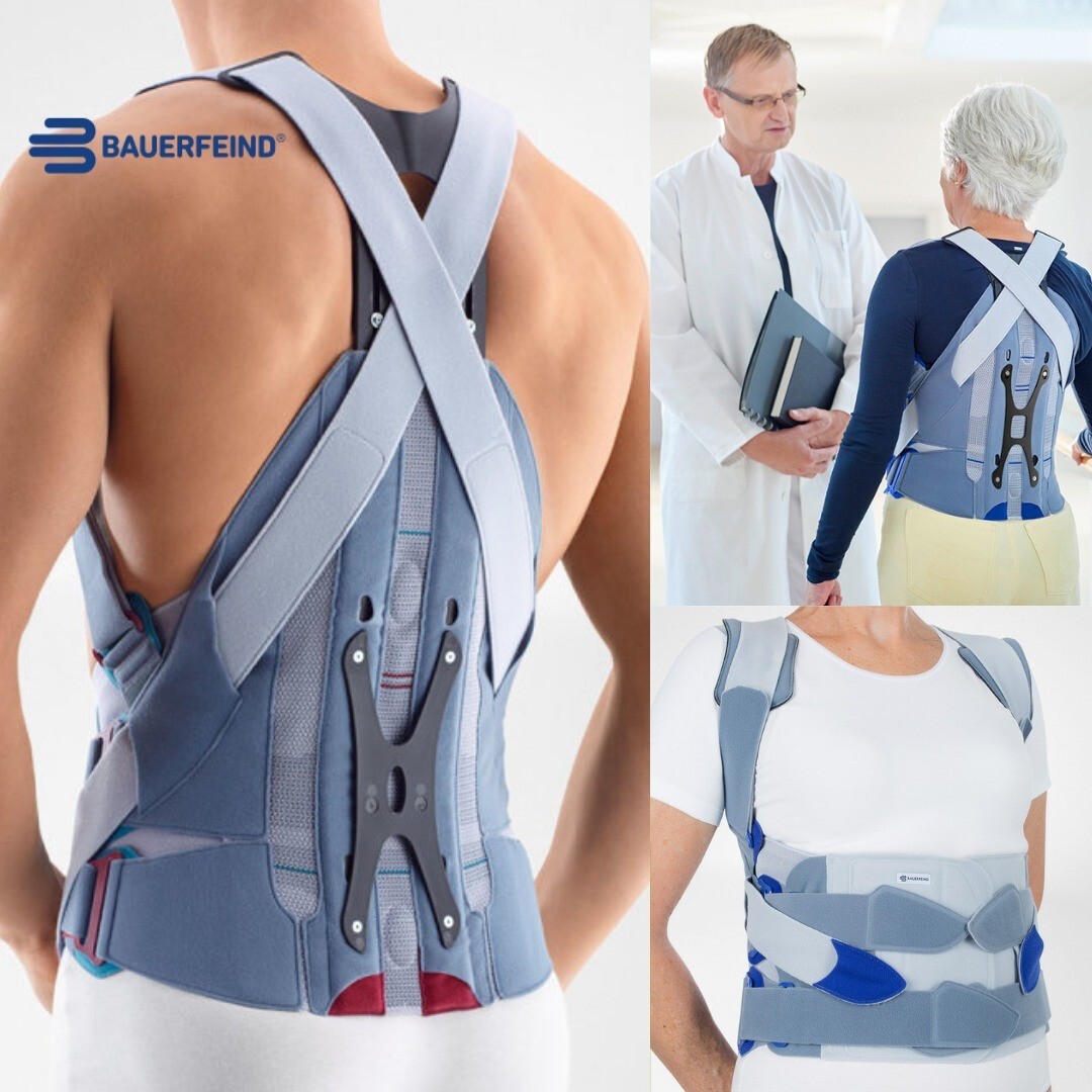 Bauerfeind Softec Dorso Short Back Spine Support Corset Posture Corrector Size 2
