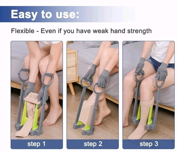Compression Sock Aid Device – Sock Aids for Compression Stocking – Helper Device