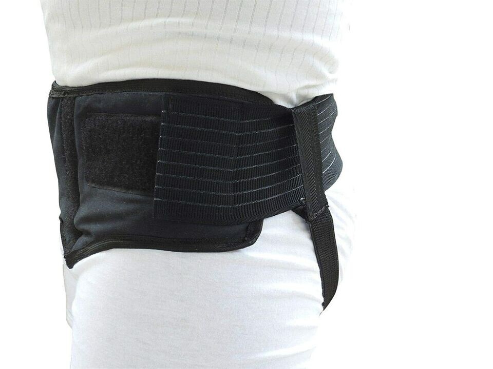 Hernia Support Truss for Single/Double Inguinal or Sports Hernia, Adjustable