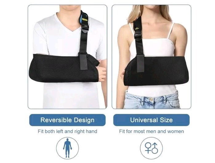 Yohoo Arm Sling for Shoulder Mesh Sling Breathable Shoulder Immobilization