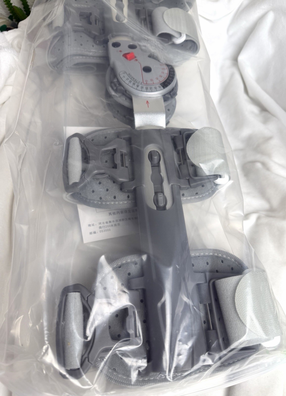 Hinged ROM Knee Brace Ortho Stabilizer Post Surgery ACL MCL PCL Support