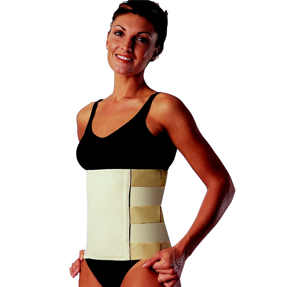 Scudotex Brace Lumbar Band Abdominal Fence H 27cm Post Surgical White