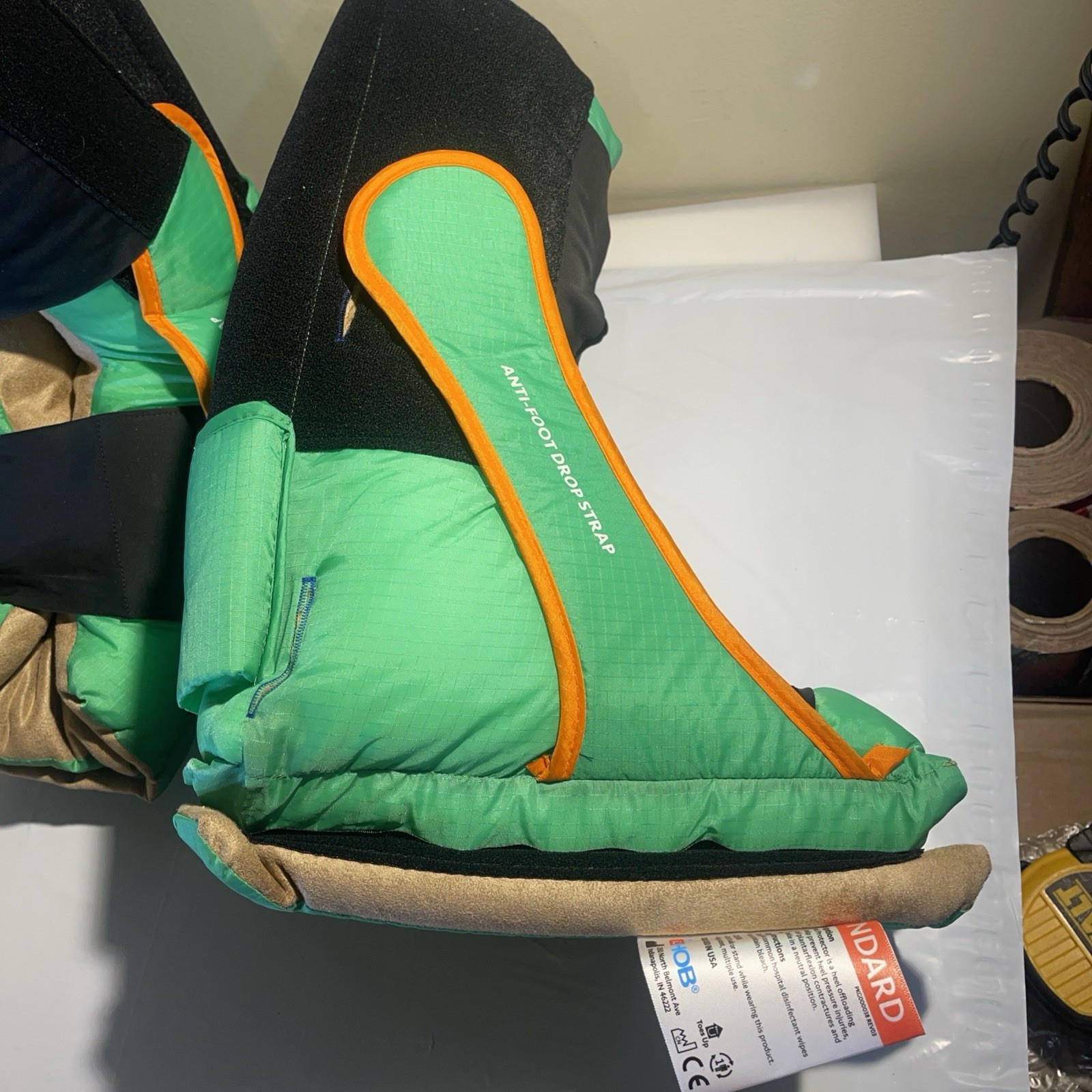 EHOB TruVue Standard Heel Protector Ulcer Prevention Boot + Wedge (1pr) Un-used