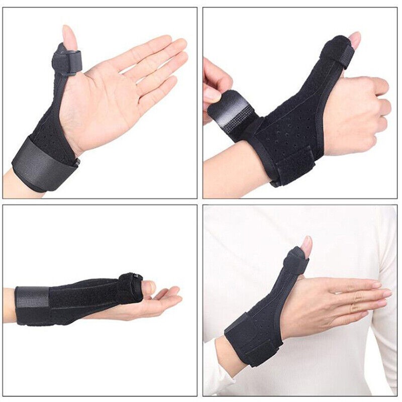 2PCS Thumb Support Splint Reversible Thumb and Wrist Stabilizer for Pain Reliefc