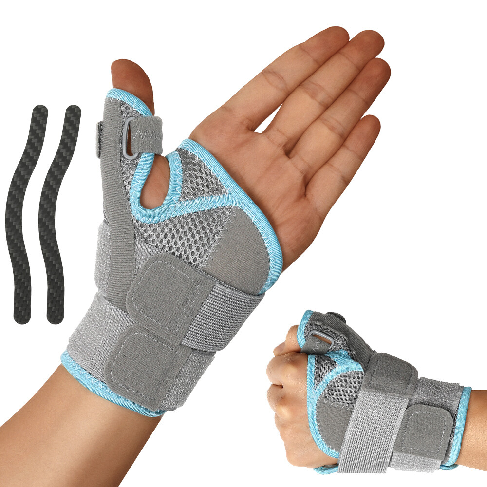 Fortemotus Trigger Thumb Brace Splint – Thumb Spica Support Arthritis Stabilizer