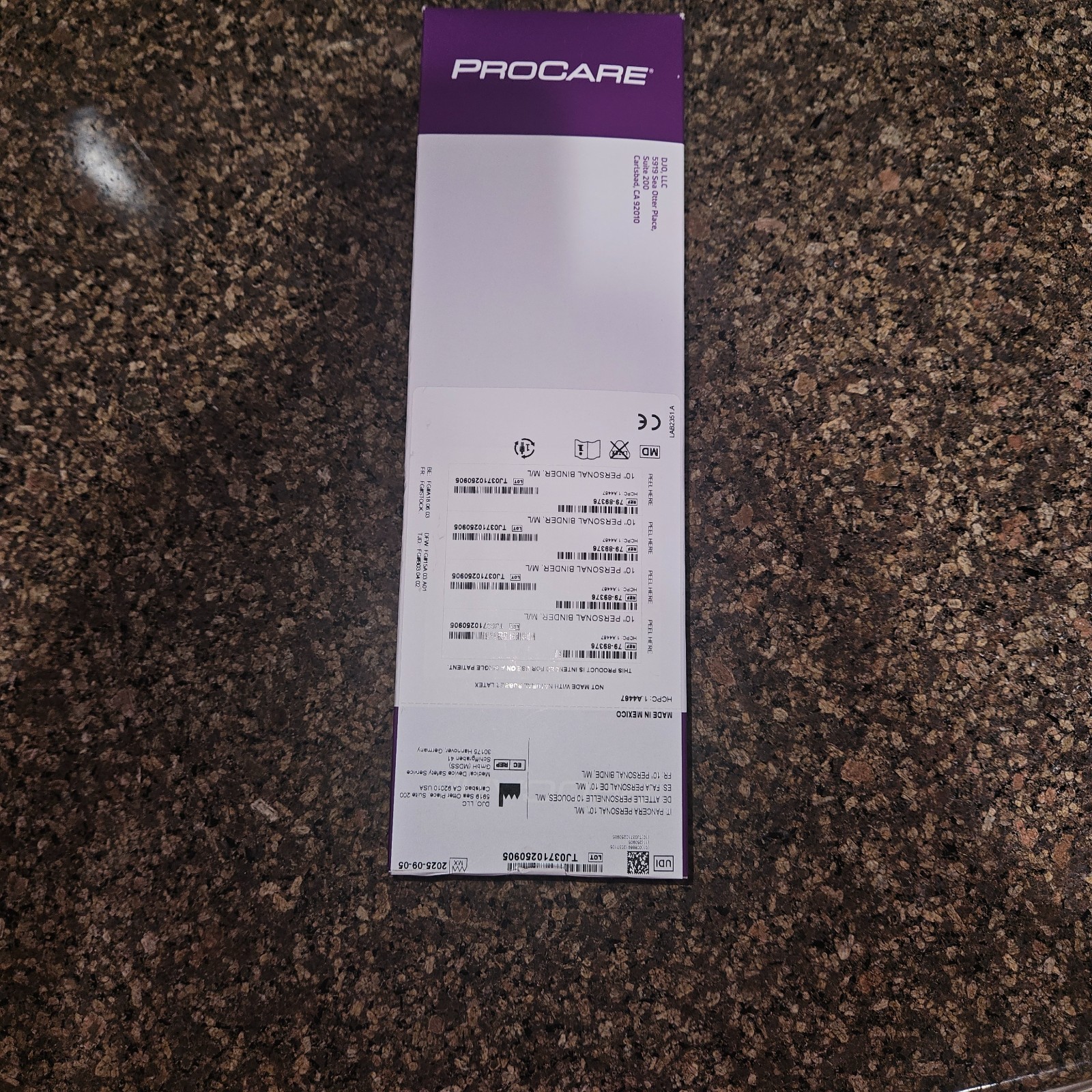 PROCARE 10″ Personal Binder Abdominal Elastic M/L 10″ 79-89366 – New In Box