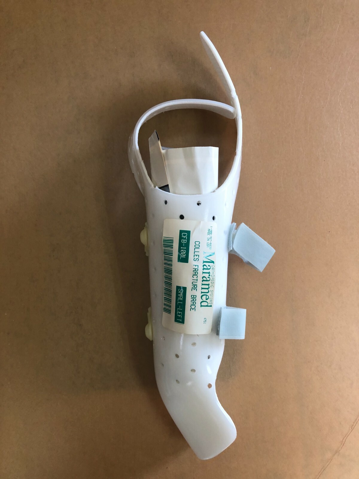 Colles Fracture Brace Small Left