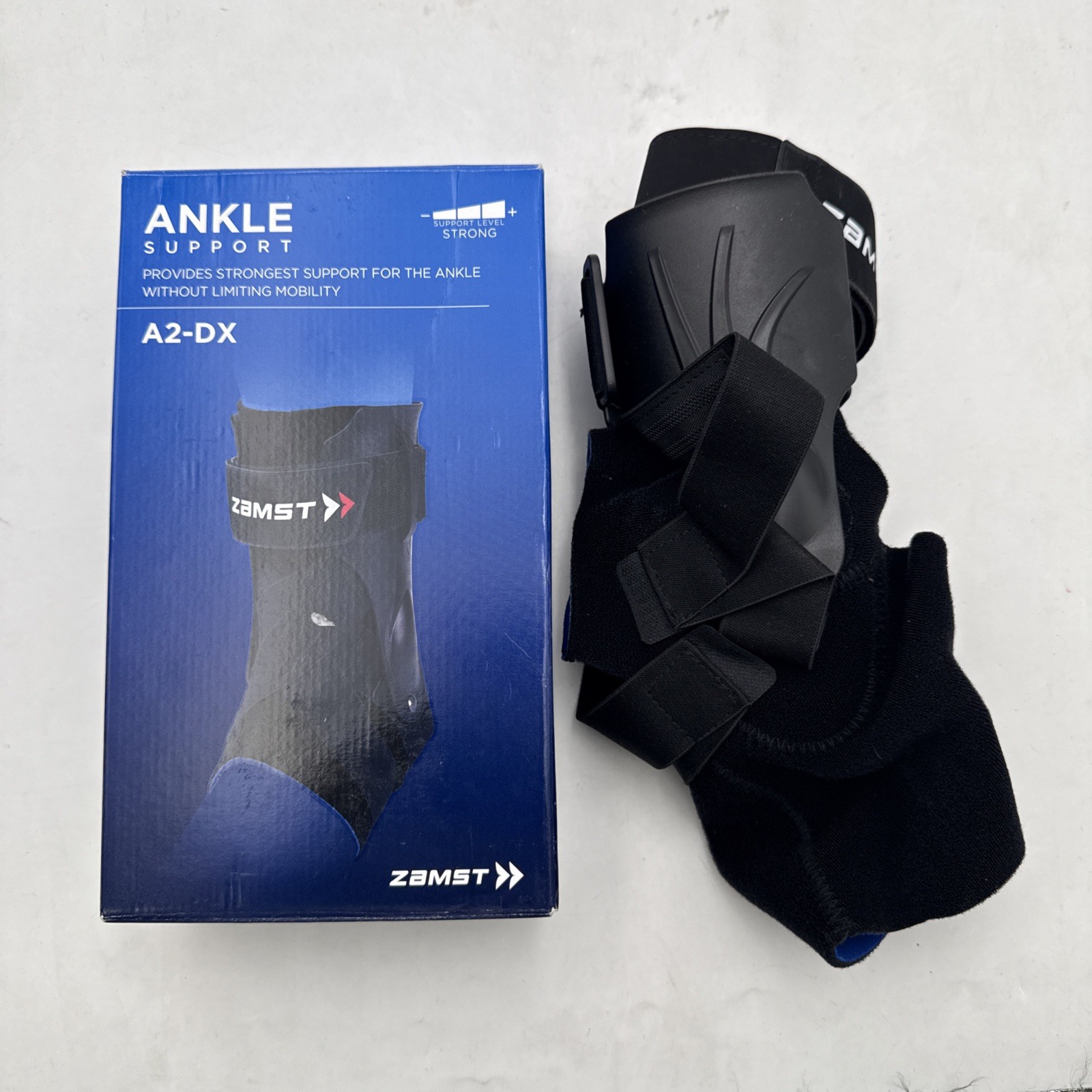 Zamst A2-DX Ankle Support Brace Left S Strong Stabilizer Sports Injury Prevent