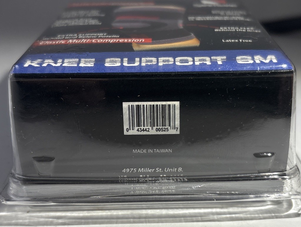 Safetgard All Sports(Football/Baseball)Compress Knee Support Small 13.5”-15”-NEW