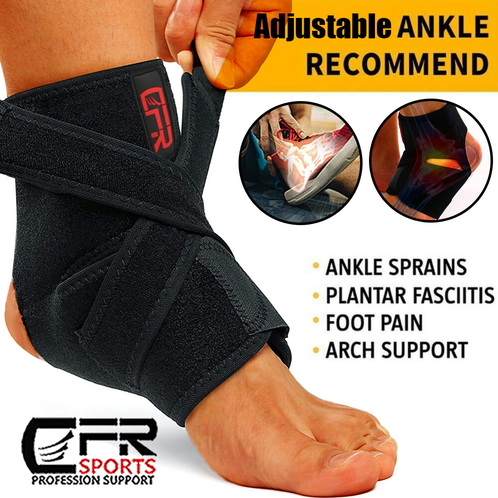 Ankle Brace, Breathable Adjustable Compression Foot Drop for Ankle Pain Relief