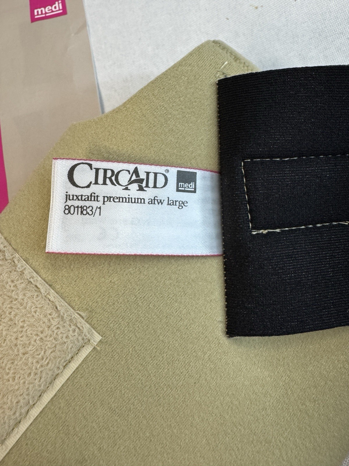 CircAid JuxtaFit Premium Interlocking Closed Heel Ankle Foot Wrap LARGE