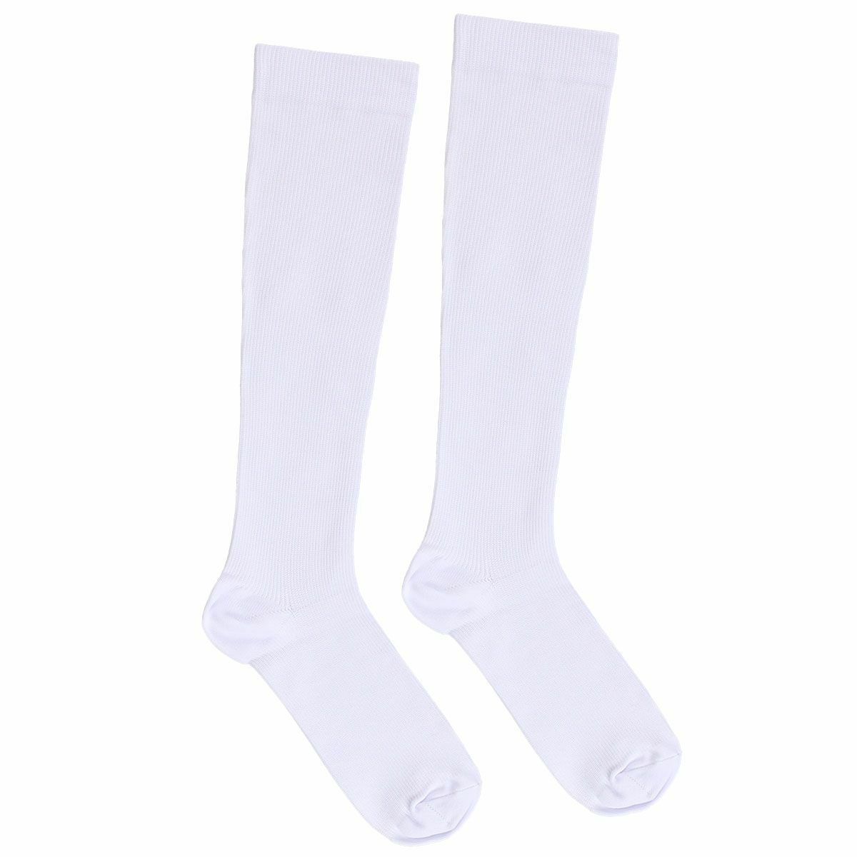 2 Pairs Copper Compression Socks 20-30mmHg Graduated Support For Men Women S-XXL