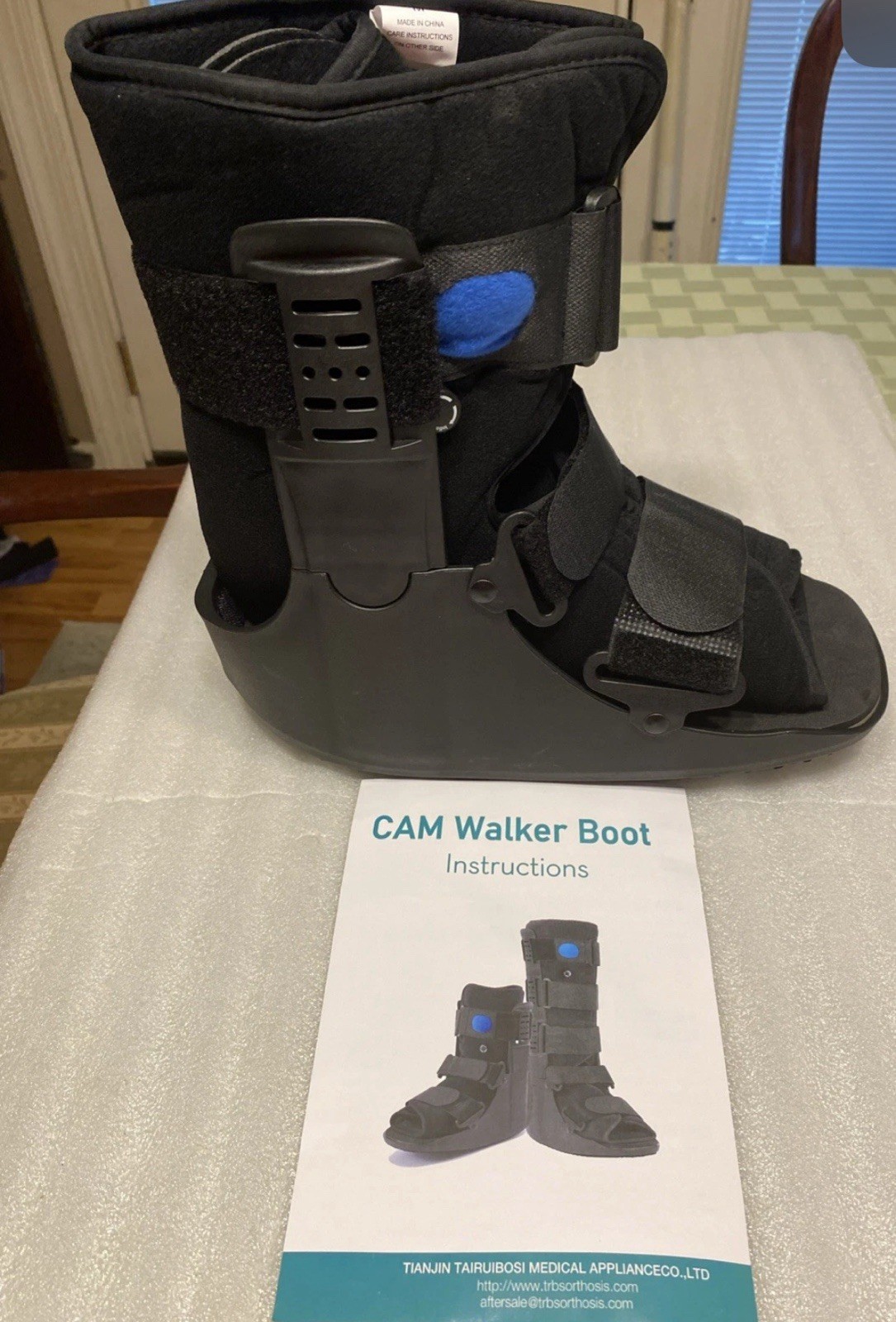 Short Air Cam Walker Fracture Boot Small Black – Medical