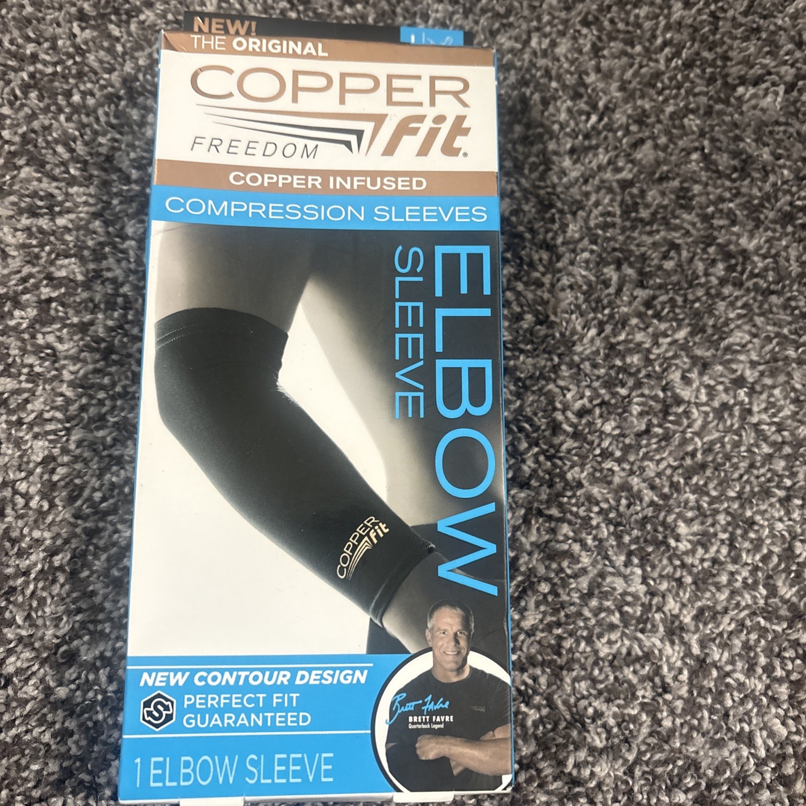 Copper Fit Freedom Compression Elbow Sleeve Large THE ORIGINAL