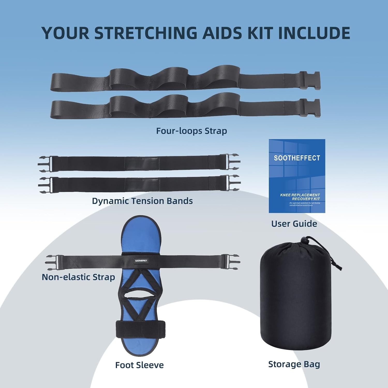 Knee Replacement Recovery Aids, Ice Machine, Therapy Equipment