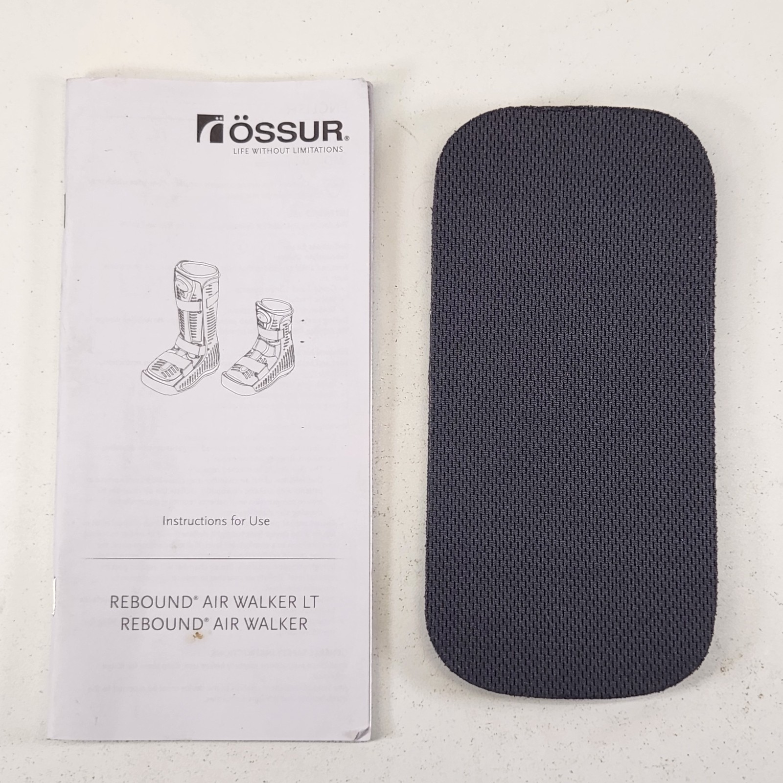 Össur Rebound Air Walker Boot Medium MD Walking Fracture Boot Gray
