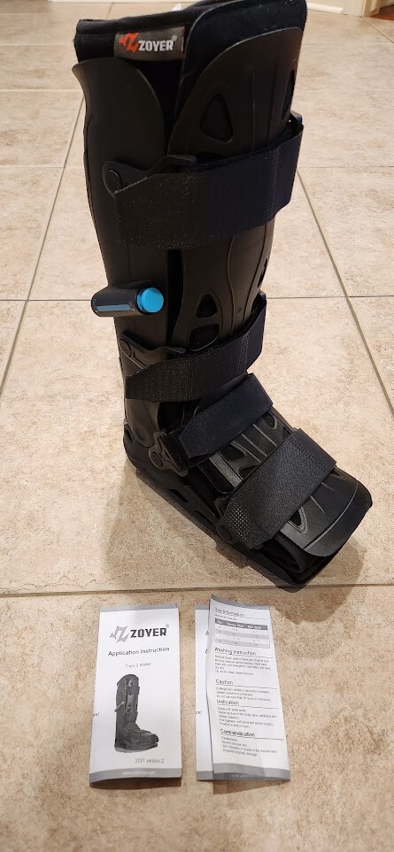 Zoyer Trans 2 Walker Tall Walker Boot – Size Small