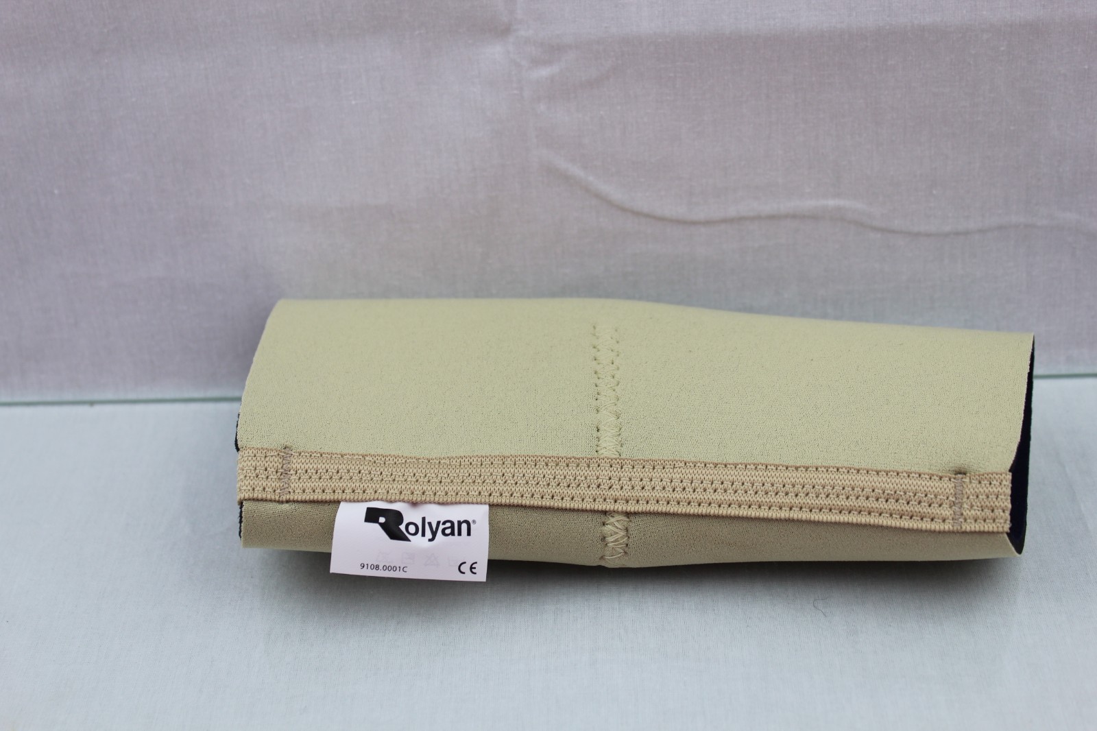 Rolyan A9501 Neoprene Elbow Sleeve Extra Small Beige BP7