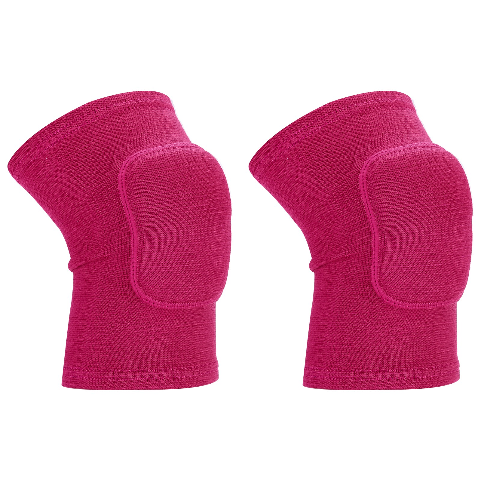 2 Pcs L Dance Knee Pads Ski Knee Pads Volleyball Protective Sponge Brace Red