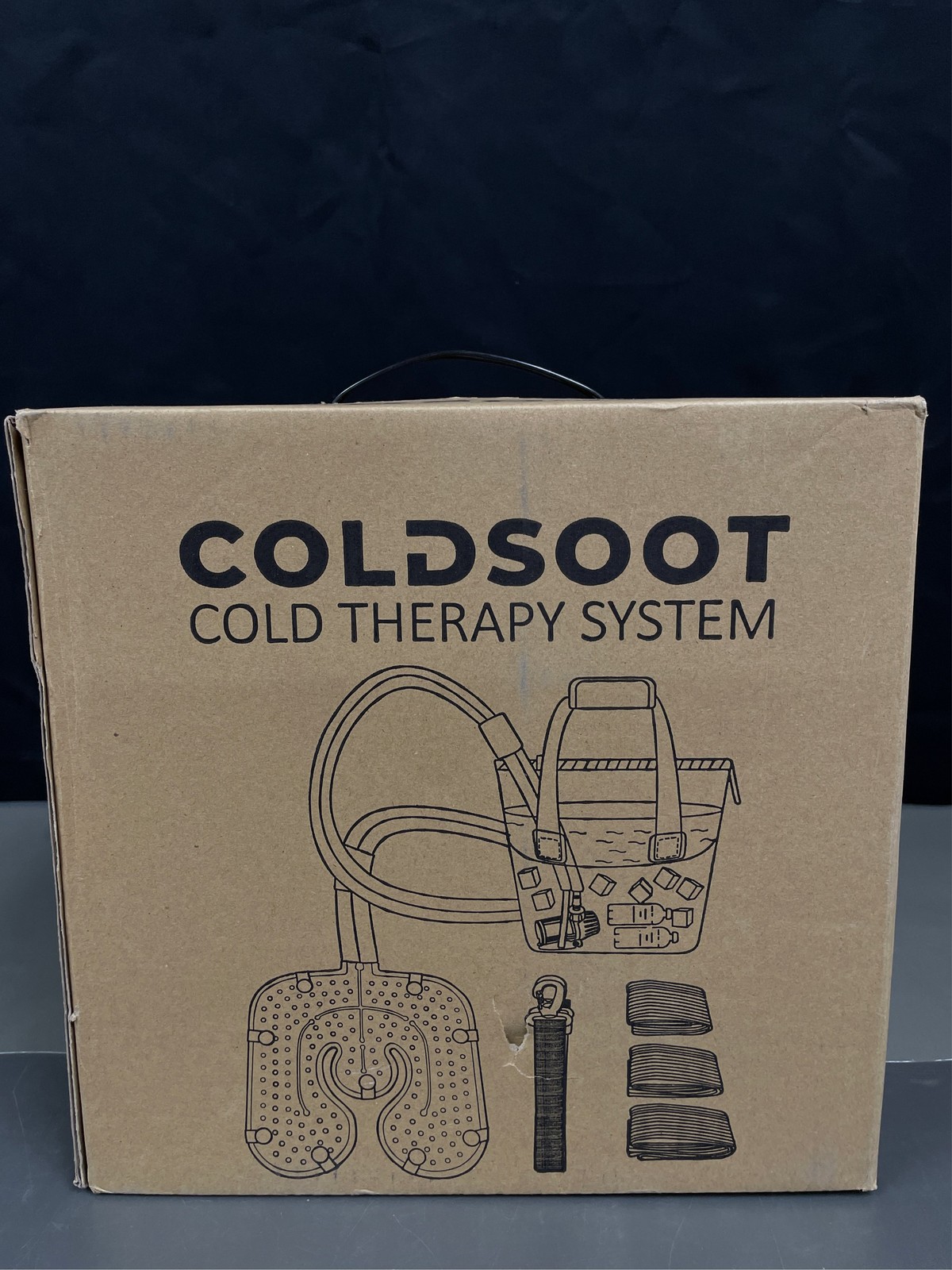 Cold Therapy Machine w/Timer, Compact and Portable Ice Machine for Knee After Su