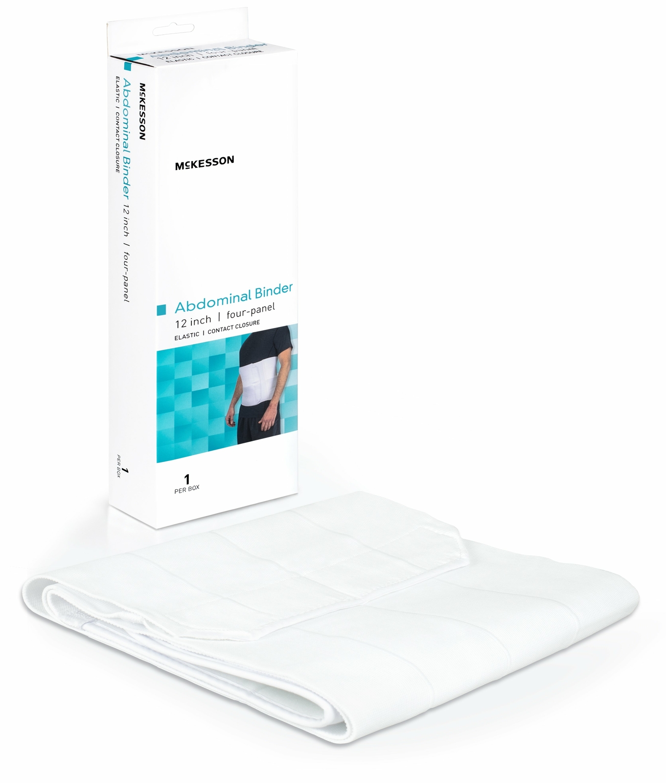 McKesson Abdominal Binder Small Medium 30 to 45 Inch Waist Circumference